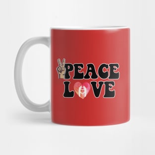 Peace and Love Mug